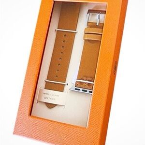 Tory Burch Tan Leather Watch Strap